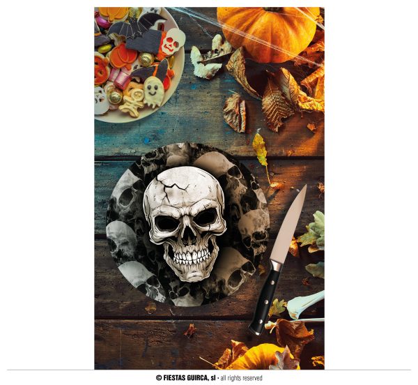 Assiettes tête de mort – Image 2