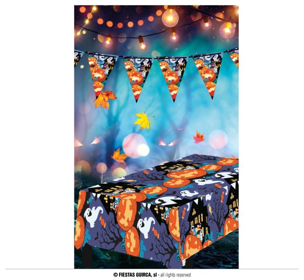 Nappe citrouille fantômes – Image 2