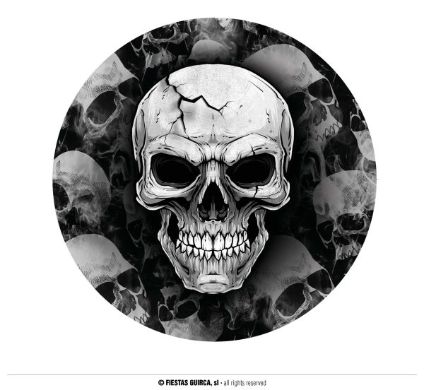 Assiettes tête de mort
