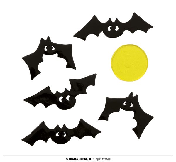 Déco gel chauves souris