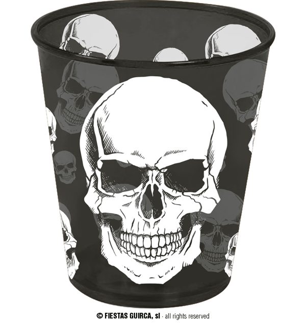 Gobelet 10cm tête de mort