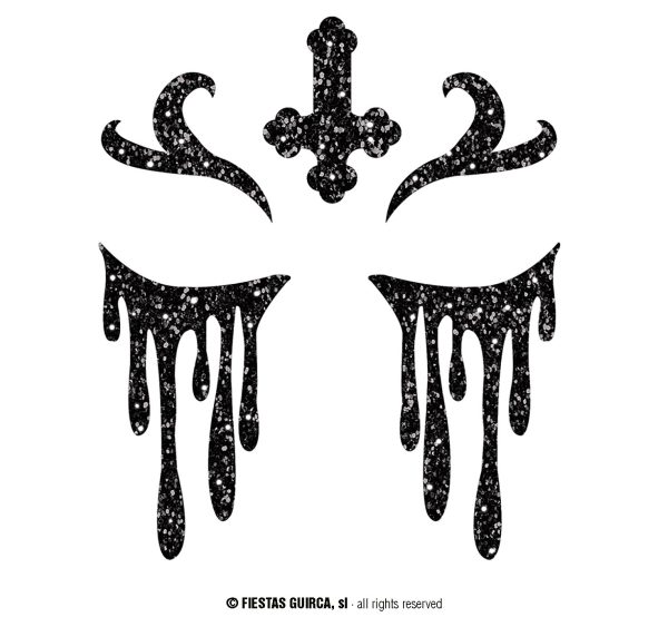 Tatouage bonne soeur pailleté – Image 2
