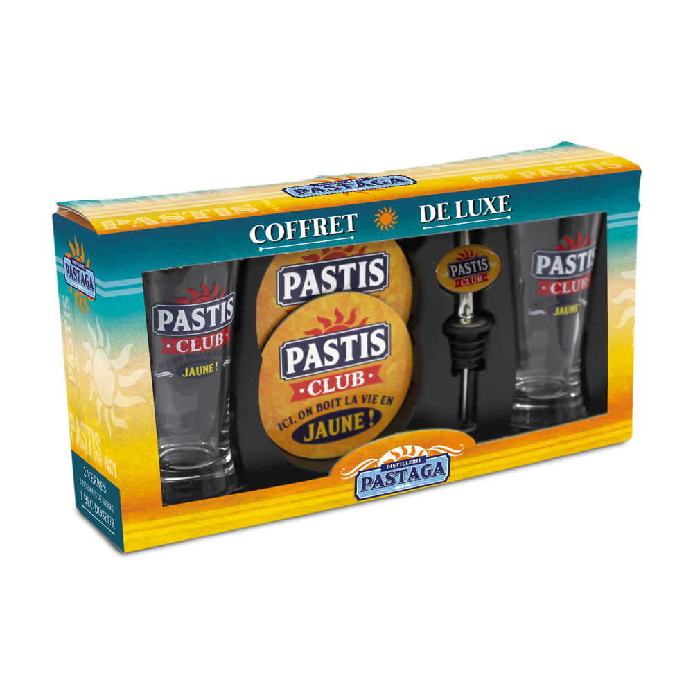 Coffret prestige pastis