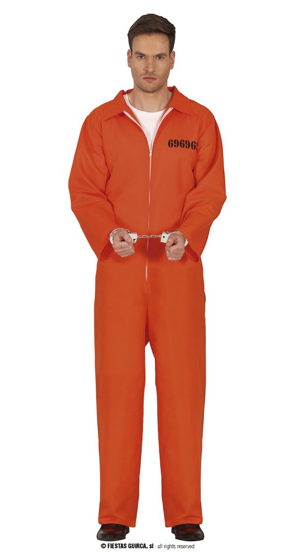Déguisement prisonnier orange