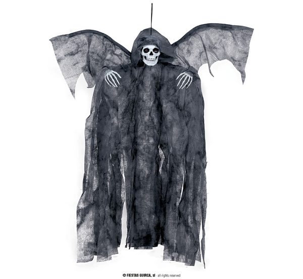 Squelette avec ailes et leds