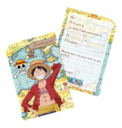 Cartes d'invitation One Piece