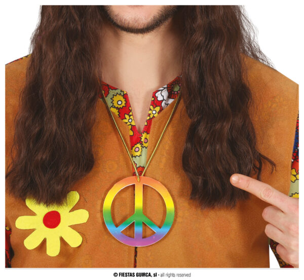 Collier peace and love