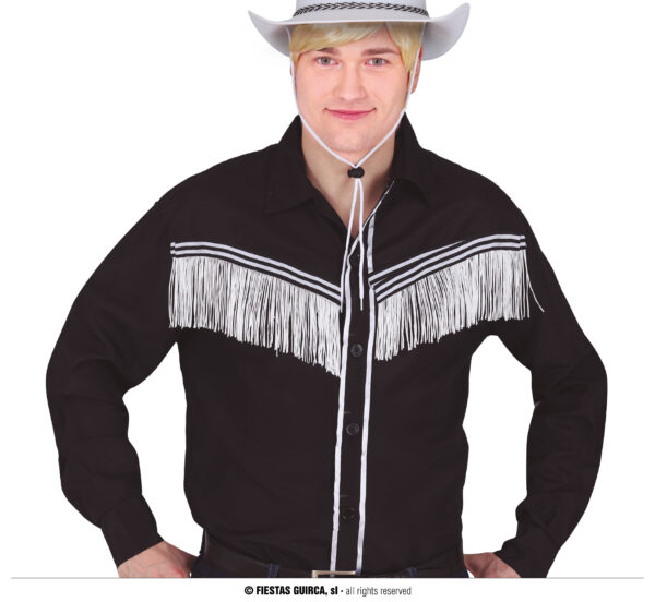 Chemise cow-boy noire