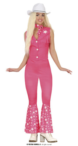 Déguisement pink country girl
