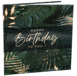 livre d'or birthday jungle