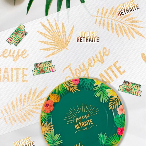 Confettis de table joyeuse retraite – Image 2