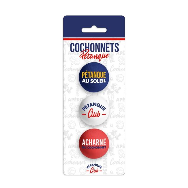 Cochonnets pétanque