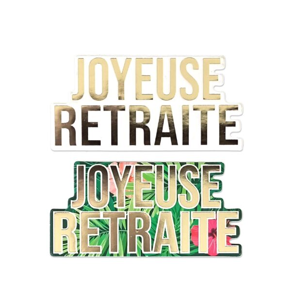 Confettis de table joyeuse retraite