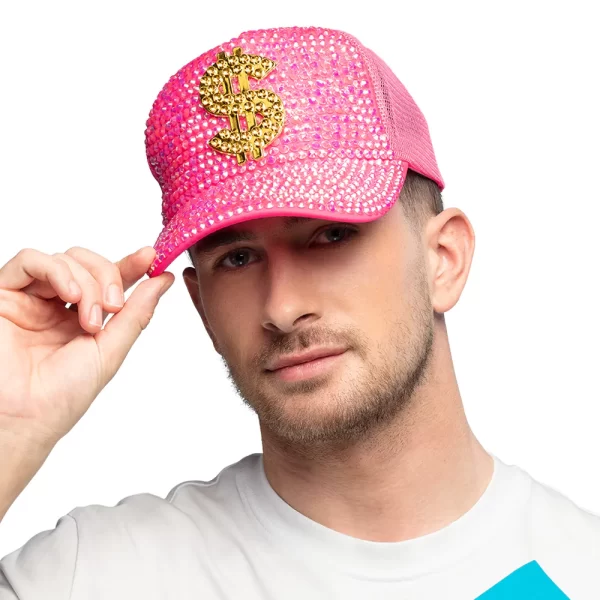 ambiance 1 casquette dollar fluo rose Espace Fête Agen Boé