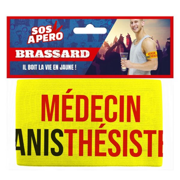 brassard médecin anisthésiste Espace Fete Agen Boé