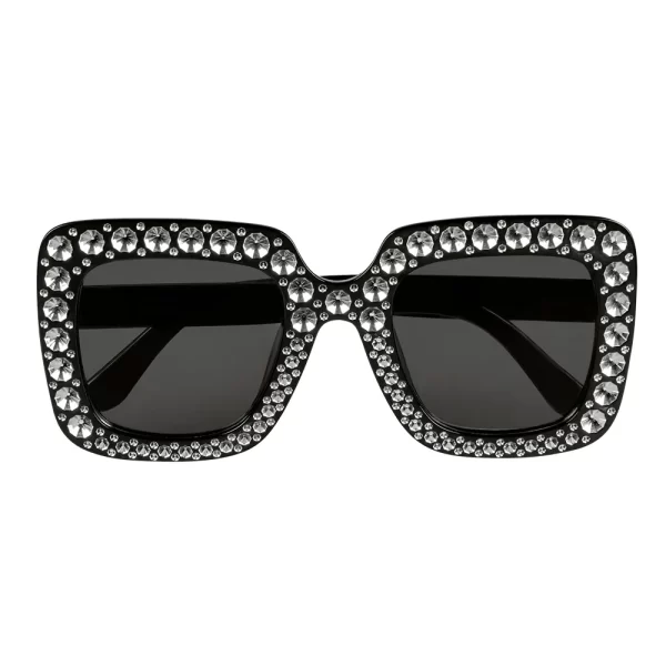 lunette bling bling noir Espace Fête Agen Boé