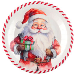 assiette pere noel