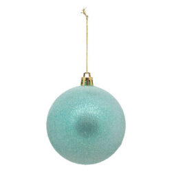 boule de noël givré vert