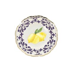 bol citron et bleu roi