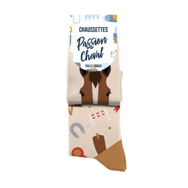 chaussettes passion cheval