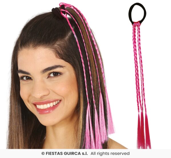 tresses fuschia